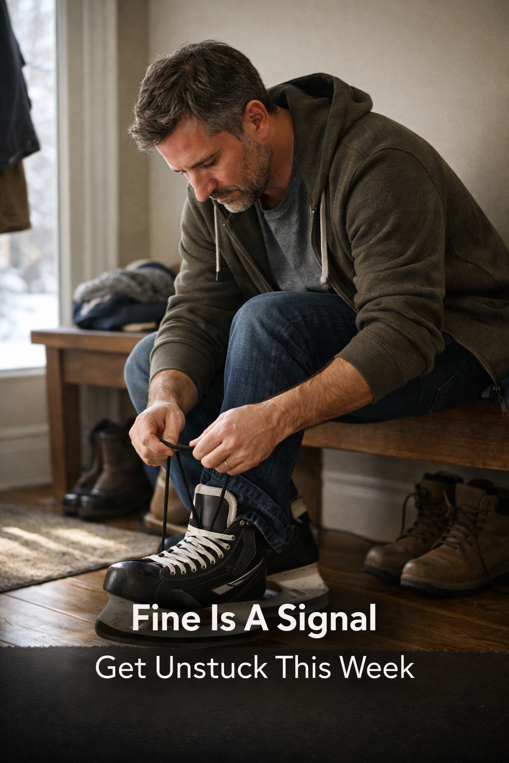 When “fine” is not fine a practical guide for men who feel stuck